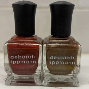 NEW! Deborah Lippmann Magnetic Wave Nail Polish - Physical Attraction & Big Red
